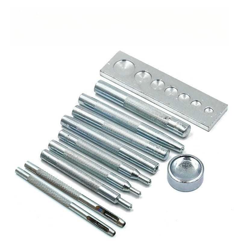 11Pcs Snap Rivet Fastener Butt - огляд і ціна Rivet Setter Tool