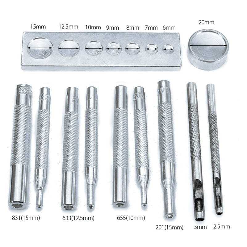 11Pcs Snap Rivet Fastener Butt - огляд і ціна Rivet Setter Tool
