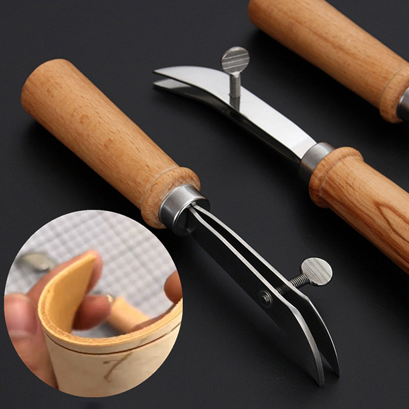Adjustable Leather Edge Stitch - огляд і ціна Groover Stitching Tool