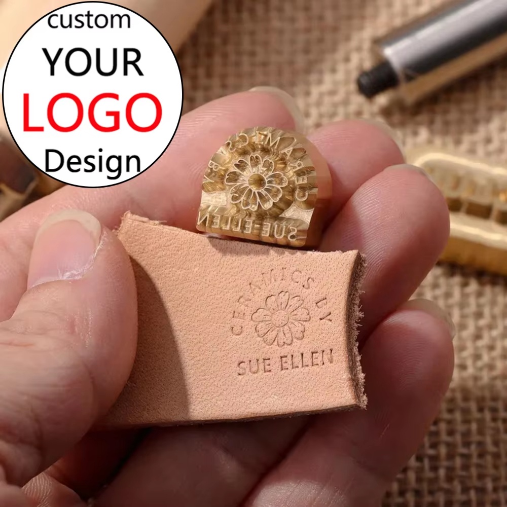Custom LOGO Hammering Brand Ir - огляд і ціна Leatherwork Hand Press
